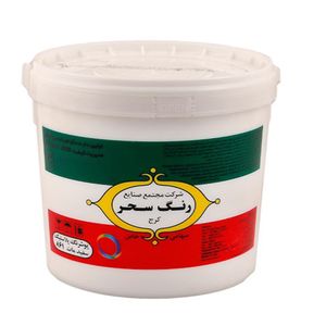 پوشرنگ سفید پلاستیک مات سحر مدل 861 وزن 4.85 کیلوگرم